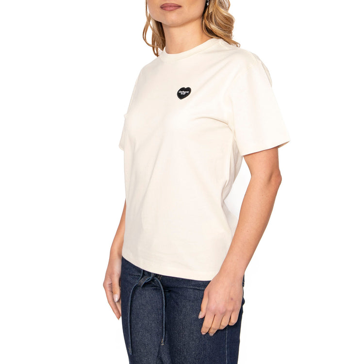 W' S/S Ingo T-Shirt Undyed - Maglietta Girocollo Donna Beige I034648.32MXX . CARHARTT WIP 