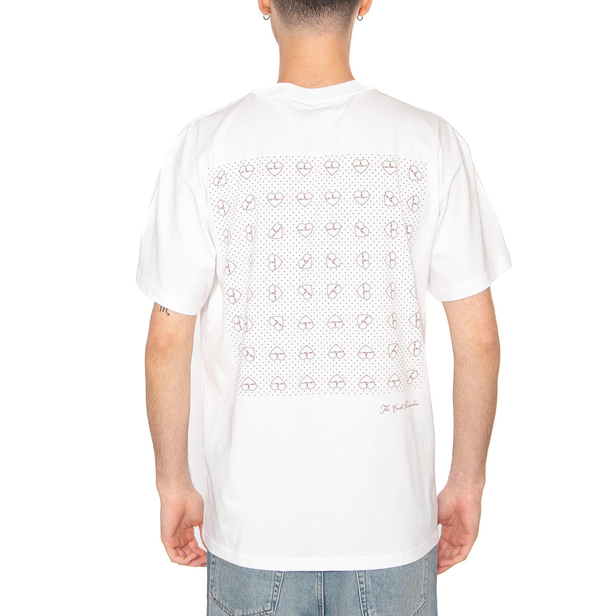 S/S Furoshiki T-Shirt White / Red - Maglietta Girocollo Uomo Bianca I034655.1WZXX . CARHARTT WIP 