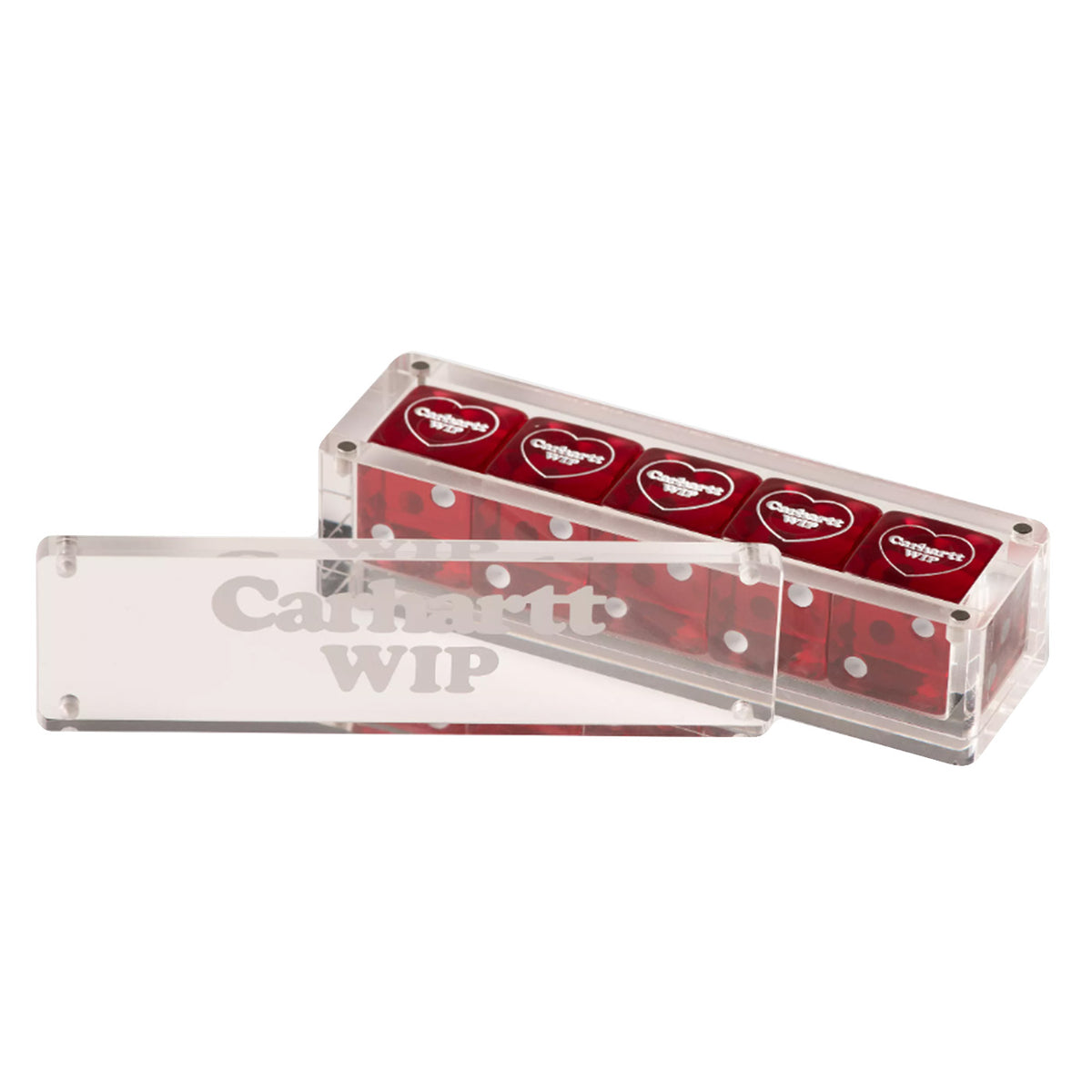 Heart Dice Set Scarlet - Set di Dadi Rossi I034755.H8XX . CARHARTT WIP 