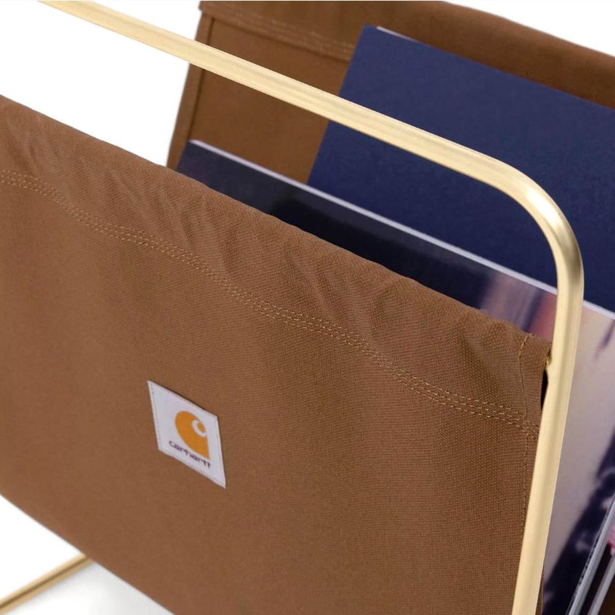 Canvas Magazine Stand Hamilton Brown - Porta Riviste Marrone I034759.HZXX . CARHARTT WIP 