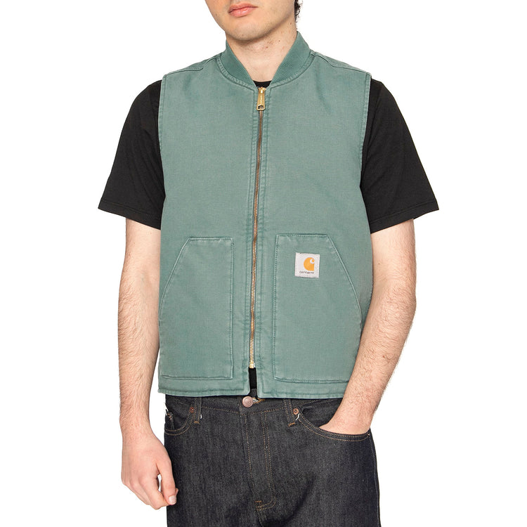 Classic Vest Silver Pine - Giacca Smanicata Uomo Verde I034821.2M24O . CARHARTT WIP 