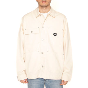 Drewe Chore Coat Natural - Giacca Uomo Bianca I034823.0502 . CARHARTT WIP 