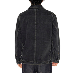 OG Double Front Jacket Black - Giacca Denim Jeans Uomo Nera I034866.8906 . CARHARTT WIP 