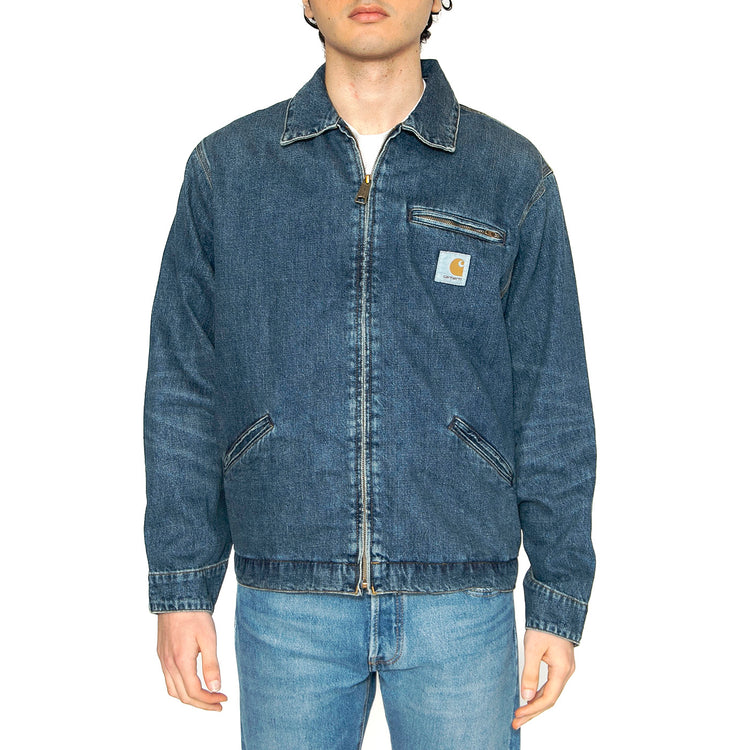 OG Detroit Jacket Blue - Giacca Denim Jeans Uomo Blu I034870.014L . CARHARTT WIP 