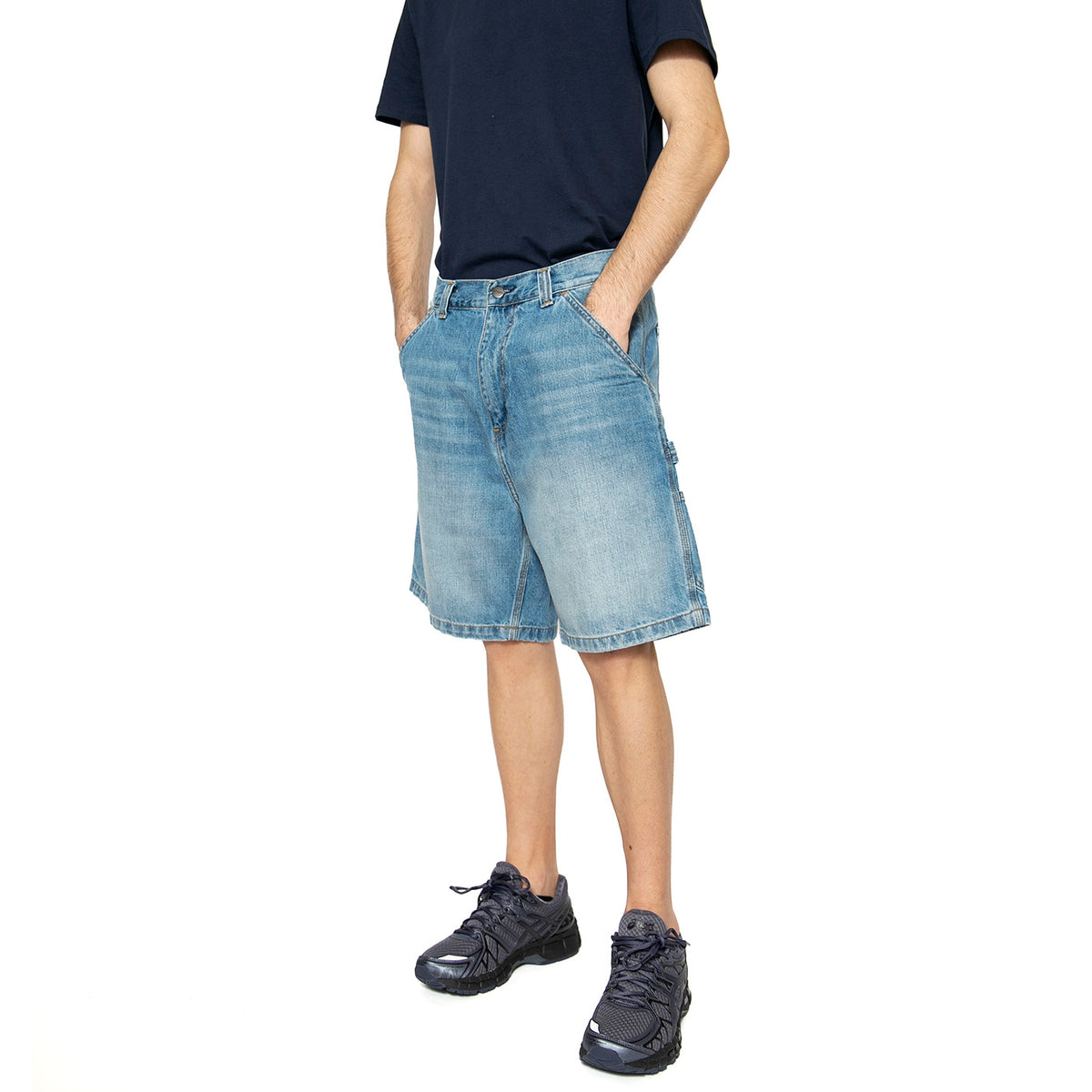 OG Single Knee Short Blue - Bermuda Uomo Blu I034872.01UR . CARHARTT WIP 