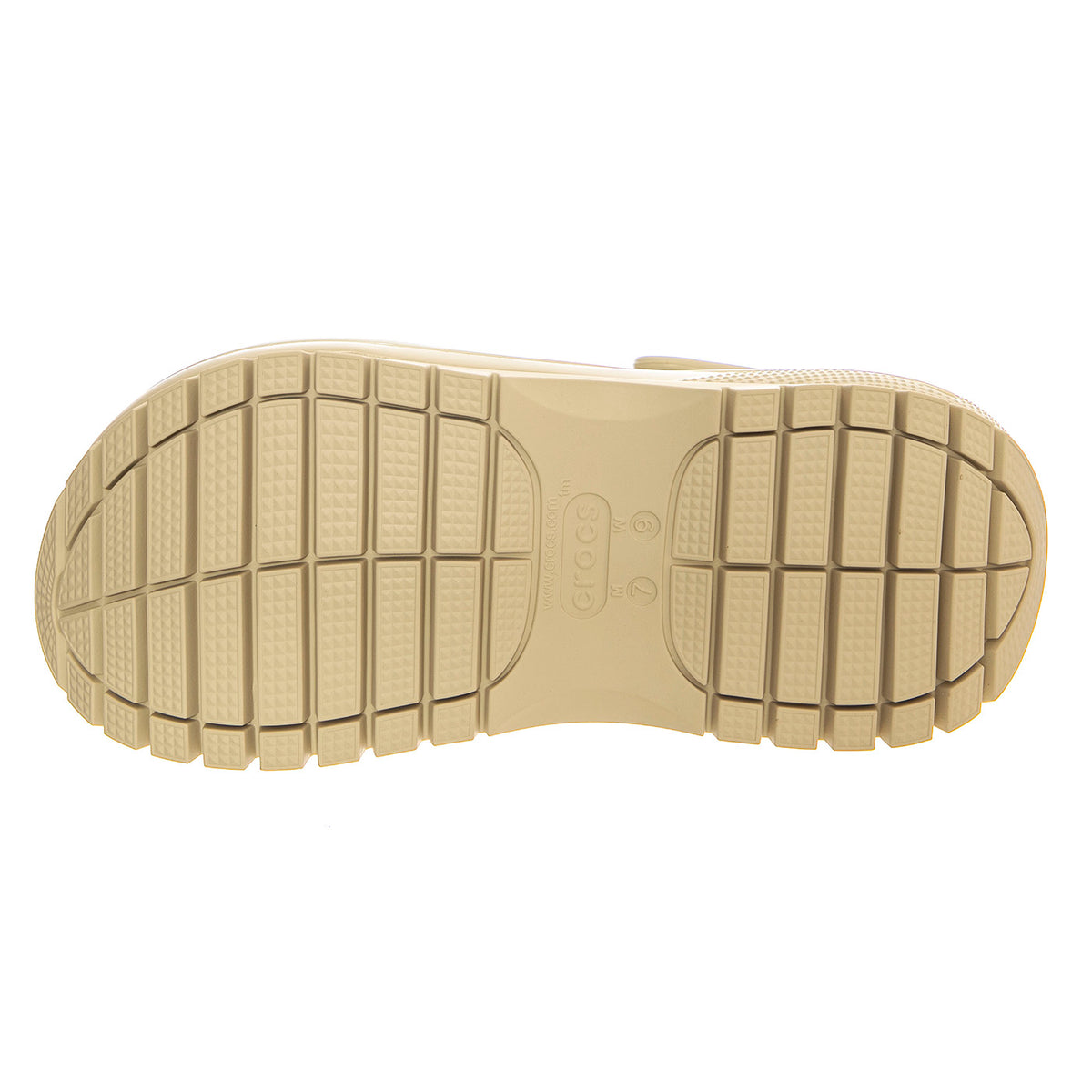 Classic Mega Crush Clog W-BONE - Sandali Donna Beige CR.207988-BONE . CROCS 