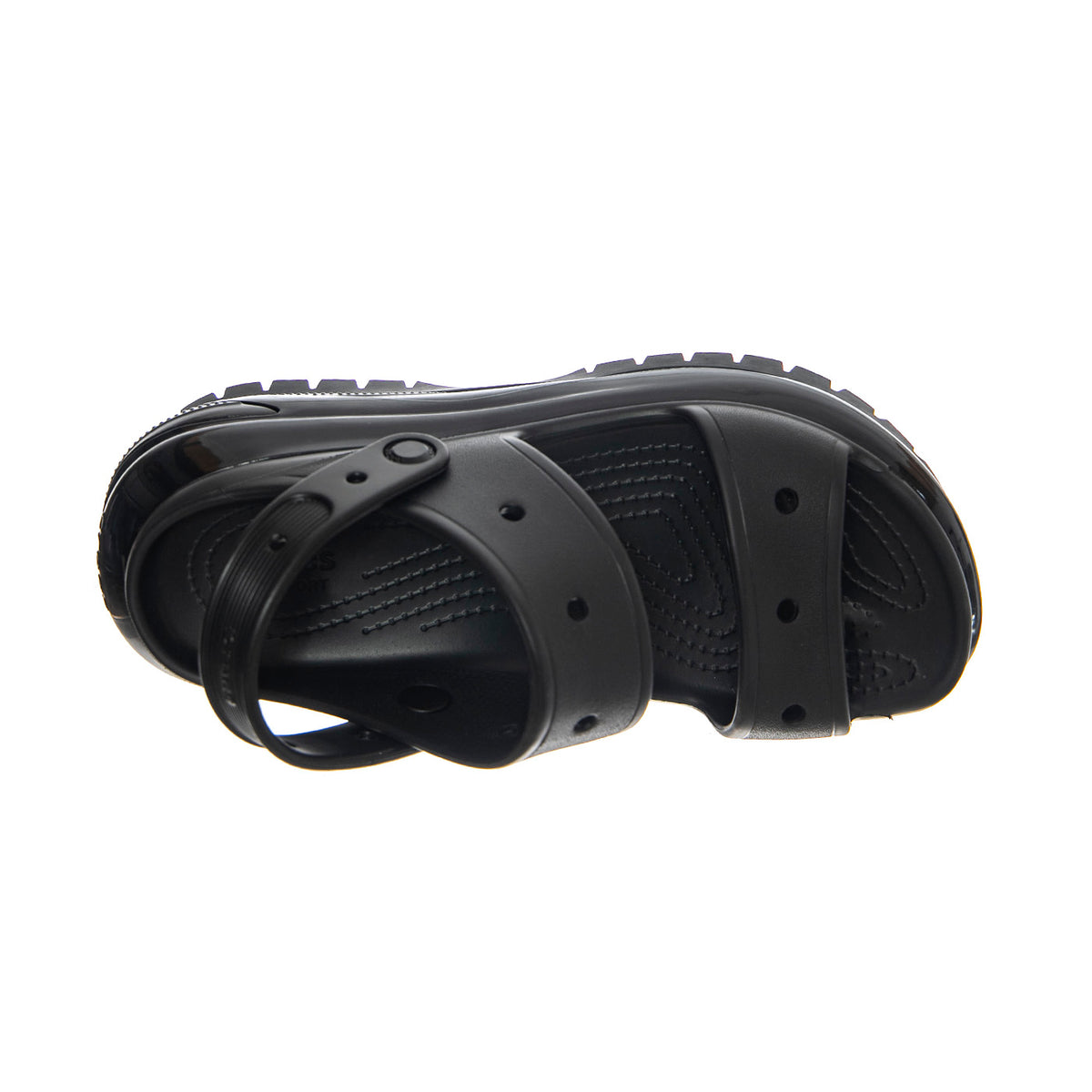Classic Mega Crush Sandal W-BLK - Sandali Donna Neri CR.207989-BLK . CROCS 