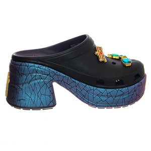 Snow White Siren Clog-BLK - Sandali Donna Neri CR.209827-BLK . CROCS 