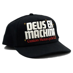 Drop Down Cap Black - Cappellino Nero DMP257957_BLK . DEUS EX MACHINA 