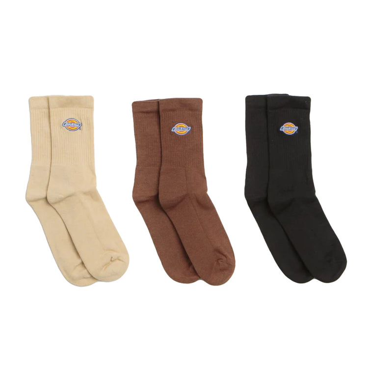 Valley Grove Cappuccino - Set da Tre Paia di Calzini Multicolore DK0A4X82K471 . DICKIES 