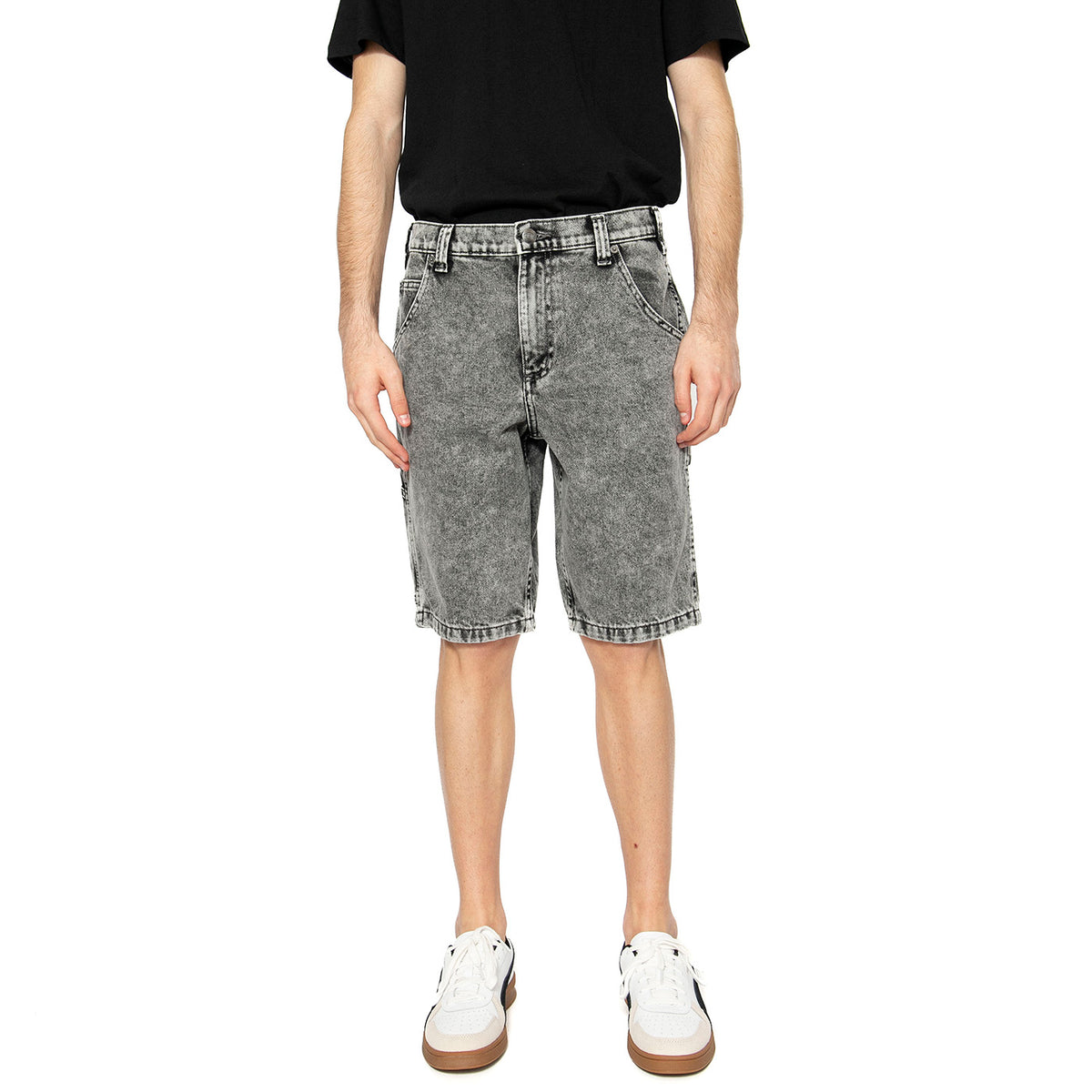 Garyville Denim Short Light Gray Wash - Bermuda Uomo Grigi DK0A4XCKJ811 . DICKIES 