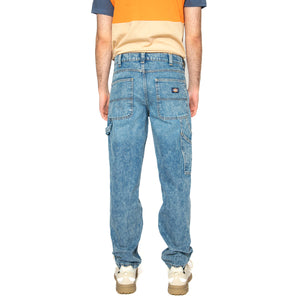 Garyville Denim Rinsed Fade - Pantaloni Denim Jeans Uomo Blu DK0A4XECK211 . DICKIES 