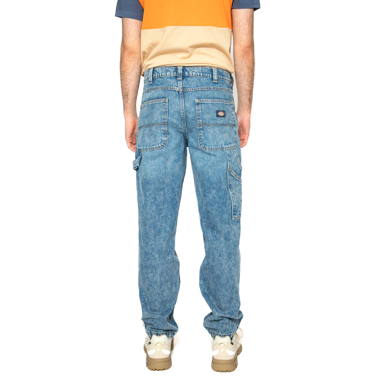 Garyville Denim Rinsed Fade - Pantaloni Denim Jeans Uomo Blu DK0A4XECK211 . DICKIES 