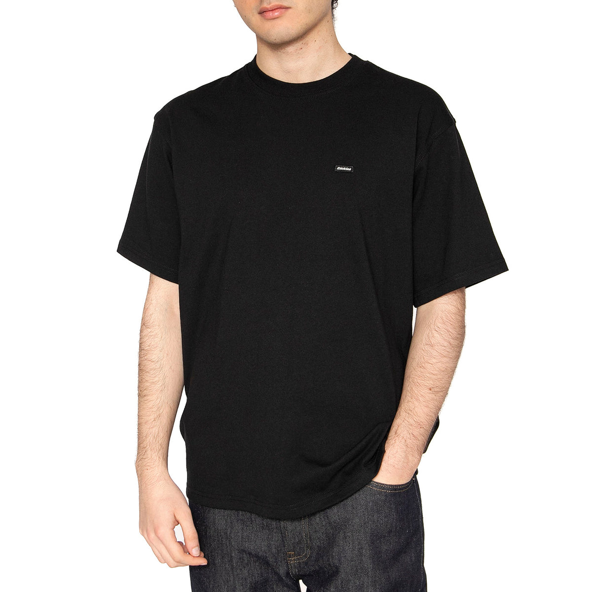 Clancy Heavyweight Tee SS Black - Maglietta Girocollo Uomo Nera DK0A4Z4LBLK1 . DICKIES 