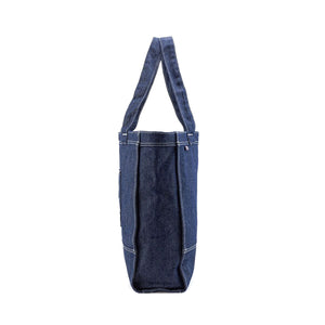 Denim Tote Bag Rinsed - Borsa Shopping Bag Denim Jeans Blu DK0A4Z6BRIN1 . DICKIES 