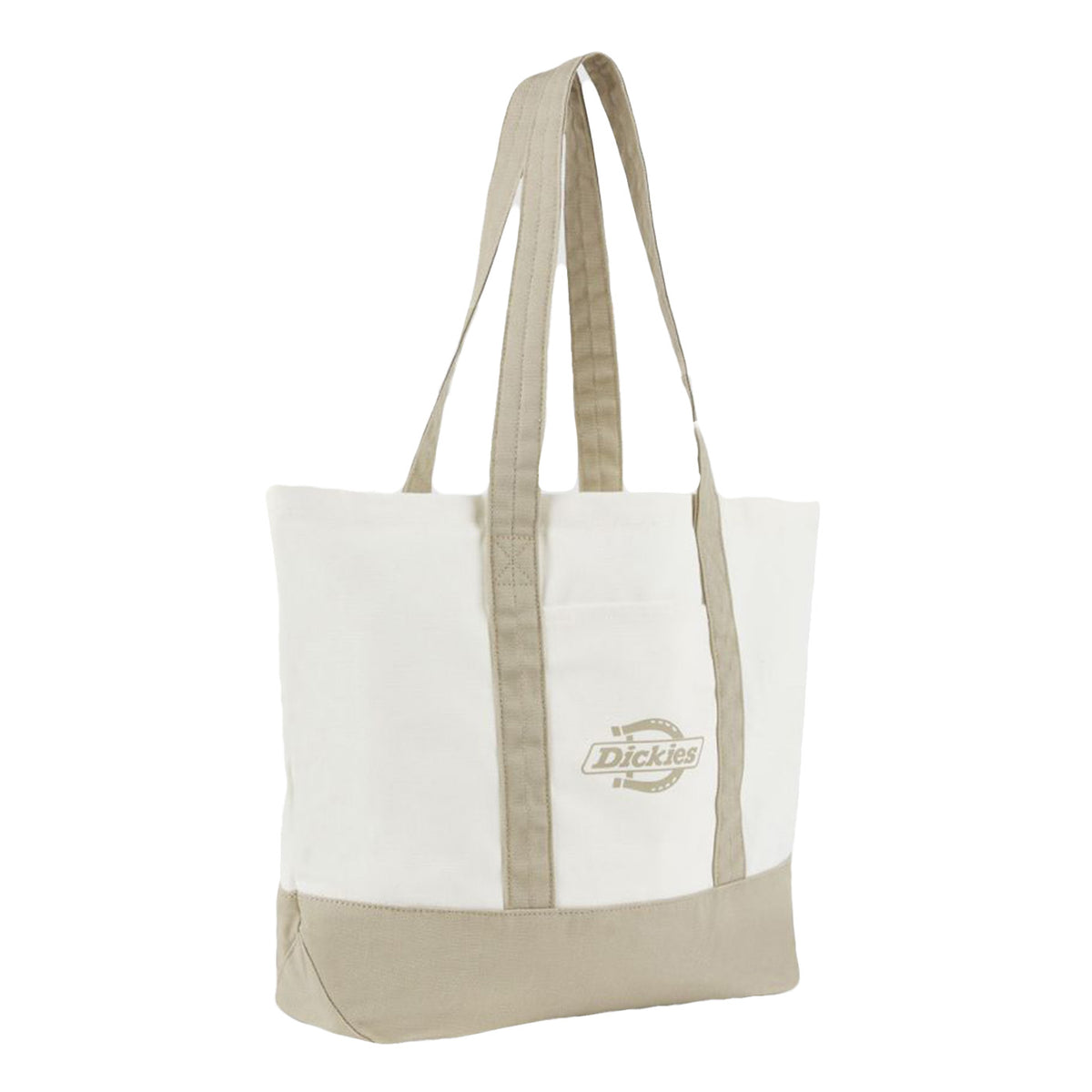 Logo Canvas Tote Egret - Borsa Shopping Bag Bianca DK0A4Z6FC481 . DICKIES 