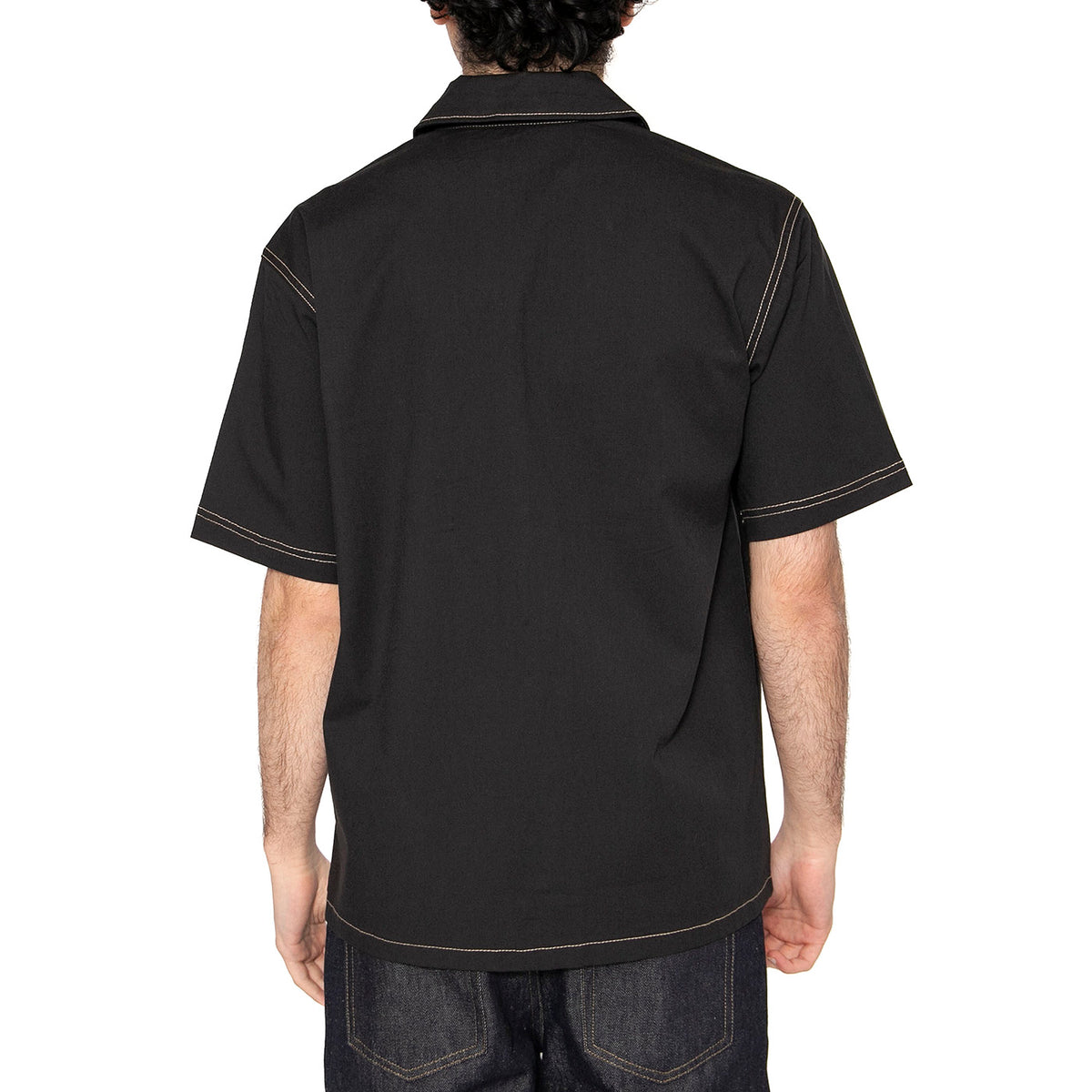 Riverbend Work Shirt Black - Camicia Maniche Corte Uomo Nera DK0A4Z7RBLK1 . DICKIES 