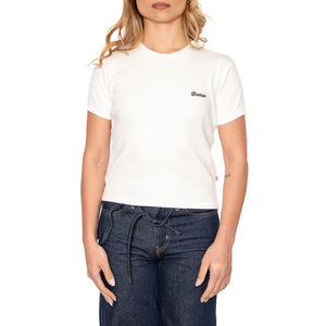 Lewinstown Ebro Tee Egret  - Maglietta Girocollo Donna Bianca DK0A4Z8JC481 . DICKIES 