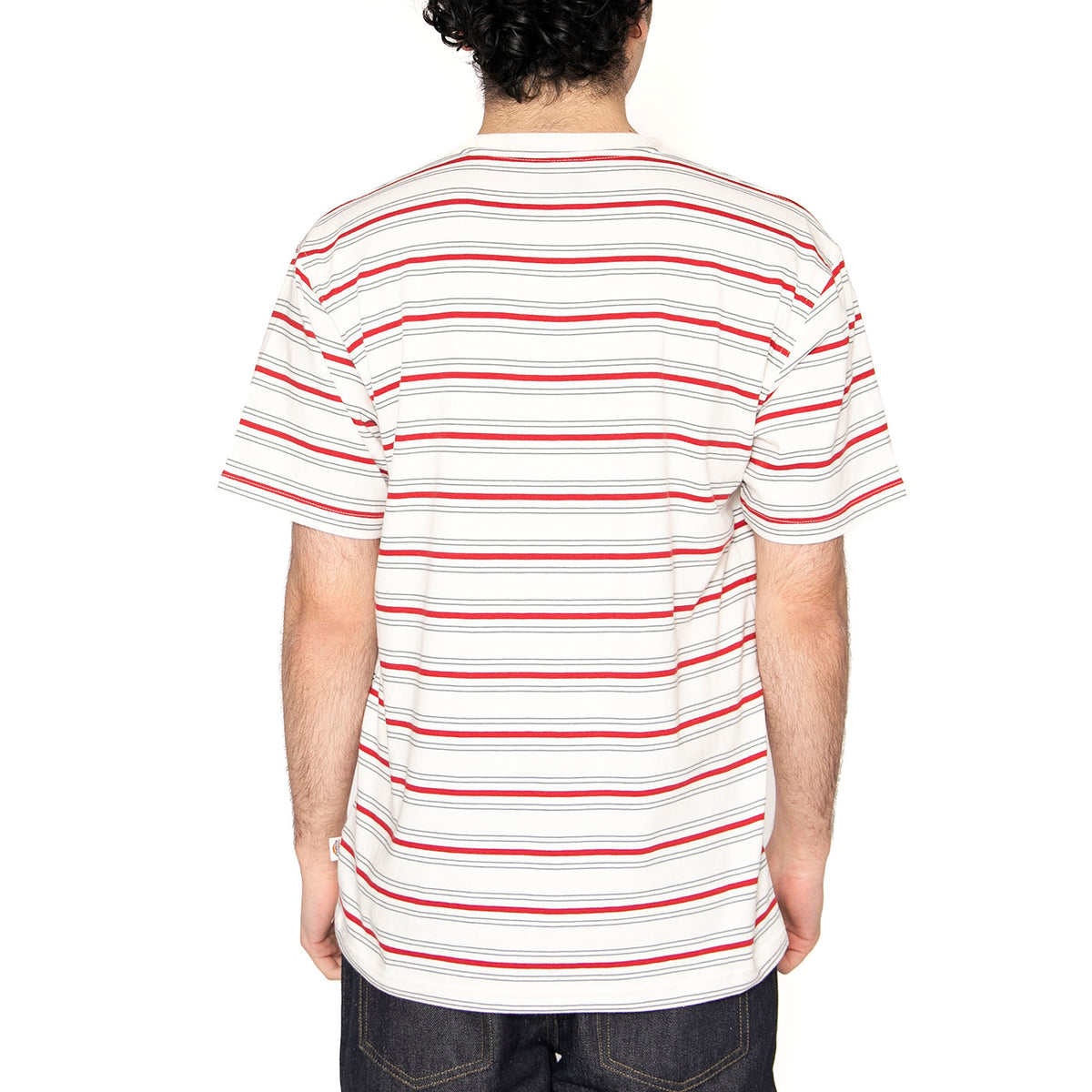 Lewistown Stripe SS Tee Egret - Maglietta Girocollo Uomo Multicolore DK0A4Z8SC481 . DICKIES 