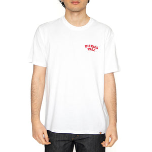 Mechanic SS Tee White - Maglietta Girocollo Uomo Bianca DK0A4Z960WH1 . DICKIES 