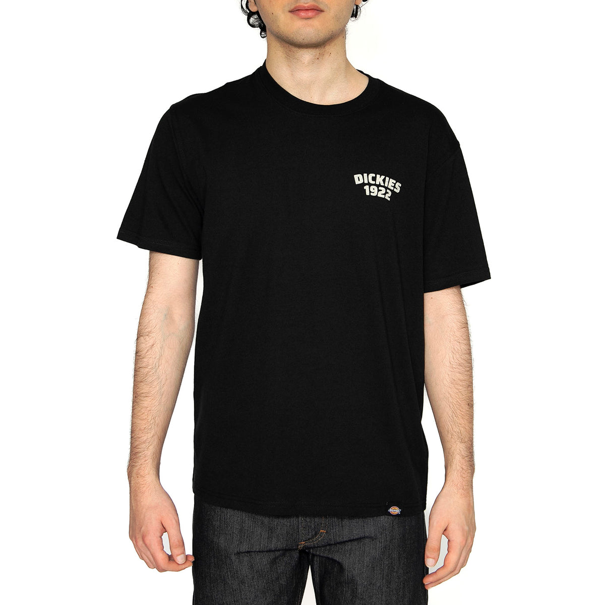 Mechanic SS Tee Black - Maglietta Girocollo Uomo Nera DK0A4Z96BLK1 . DICKIES 