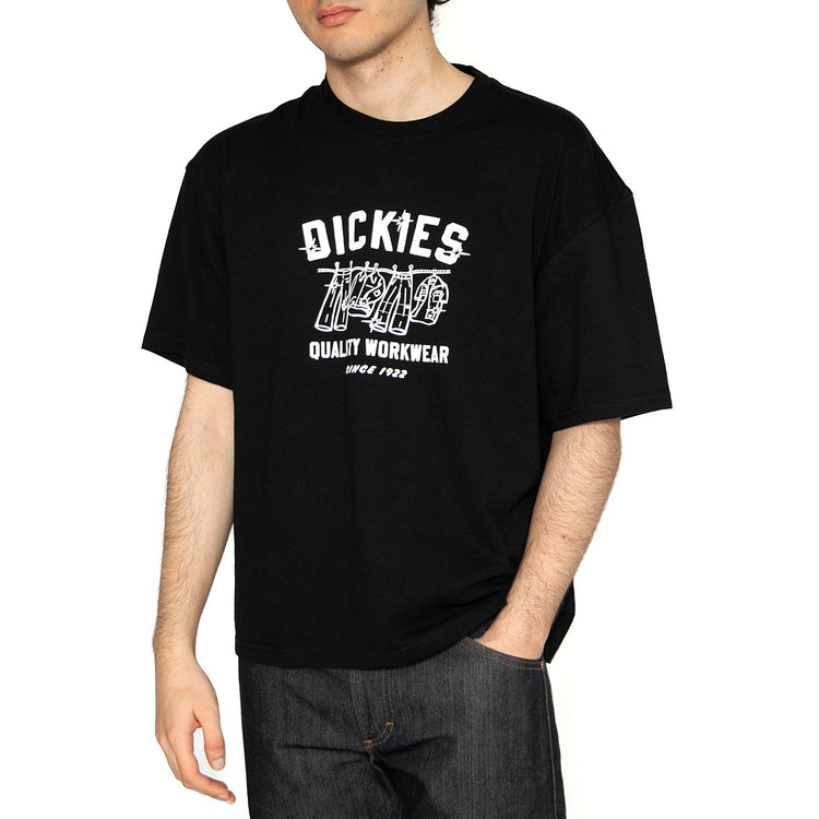 Laundry Box SS Tee Black - Maglietta Girocollo Uomo Nera DK0A4Z97BLK1 . DICKIES 