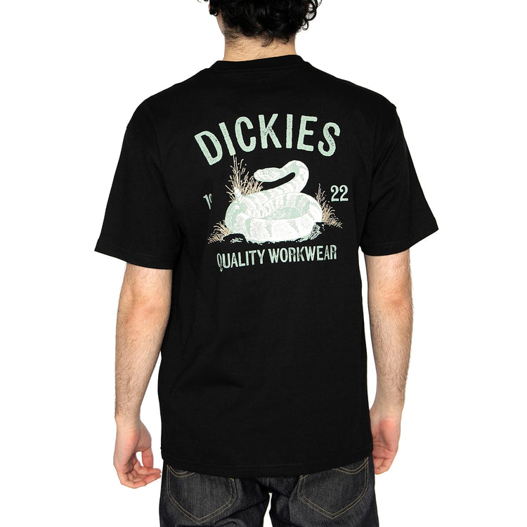 Dickies Snake SS Tee Black - Maglietta Girocollo Uomo Nera DK0A4Z99BLK1 . DICKIES 