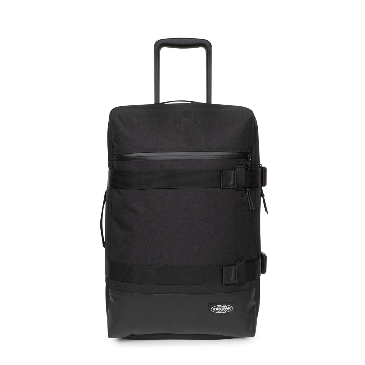 Icon Traveler'R S On Black - Valigia Trolley Nera EK0A5BKL4T61 . EASTPAK 