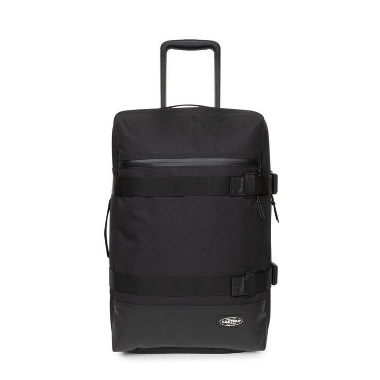 Icon Traveler'R S On Black - Valigia Trolley Nera EK0A5BKL4T61 . EASTPAK 