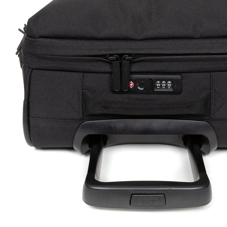Icon Traveler'R S On Black - Valigia Trolley Nera EK0A5BKL4T61 . EASTPAK 