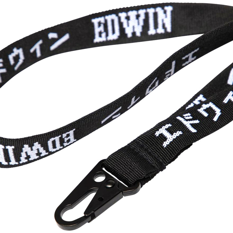 Lanyard Edwin Black - Portachiavi Nero EDWIN-BLK . EDWIN 