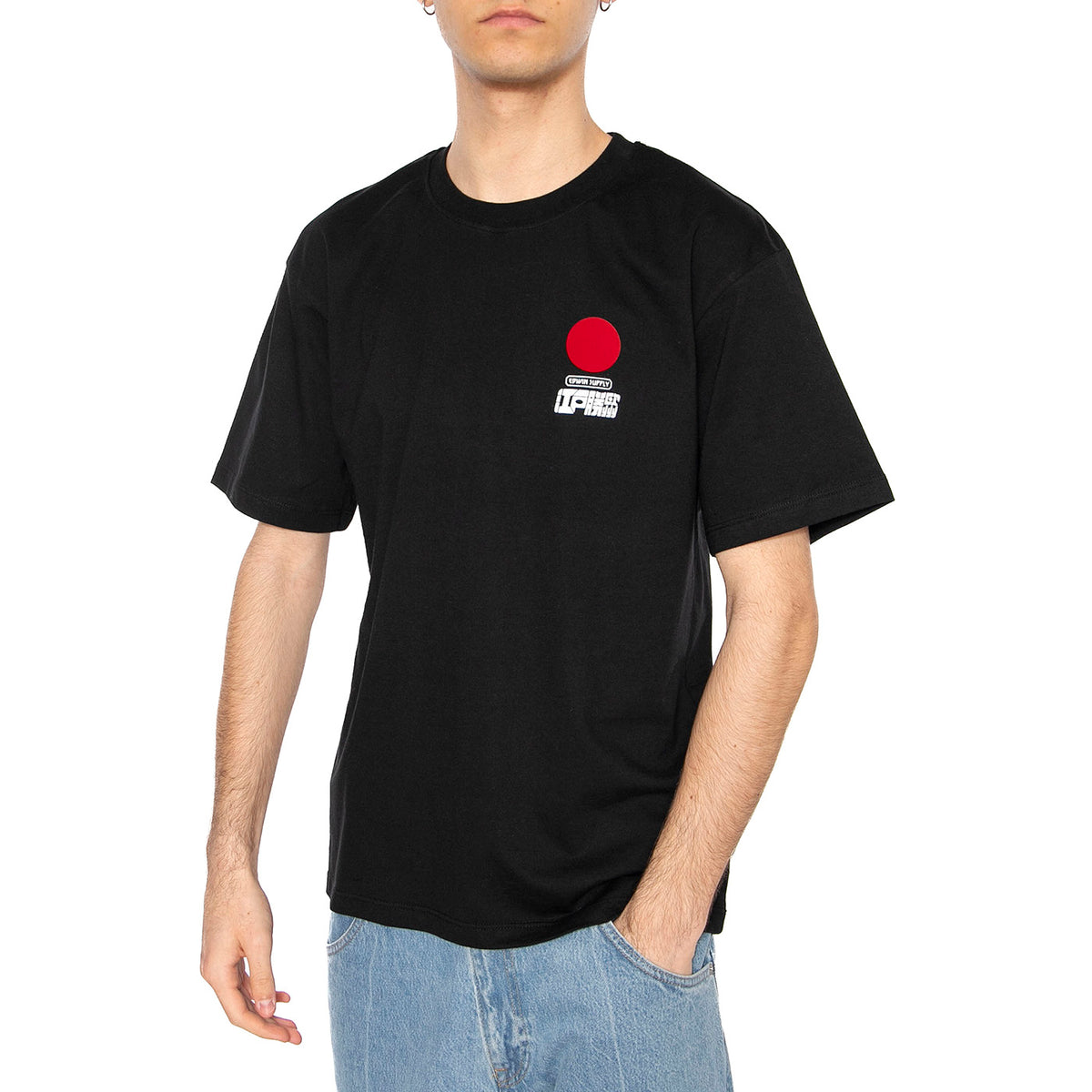 Sun Ts SS Black - Maglietta Girocollo Uomo Nera I035002.89.00.-89.00 . EDWIN 