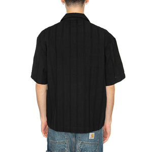 Saga Shirt SS Black - Camicia Maniche Corte Uomo Nera I035017.89.67.-89.67 . EDWIN 
