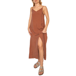 Maureen cinnamon - Abito Donna Marrone 331160-416 . ELVINE 