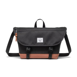 Cove Small Messenger Black / Saddle Brown - Borsa a Tracolla Nera 11528-04735-OS . HERSCHEL 