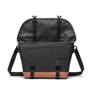 Cove Small Messenger Black / Saddle Brown - Borsa a Tracolla Nera 11528-04735-OS . HERSCHEL 