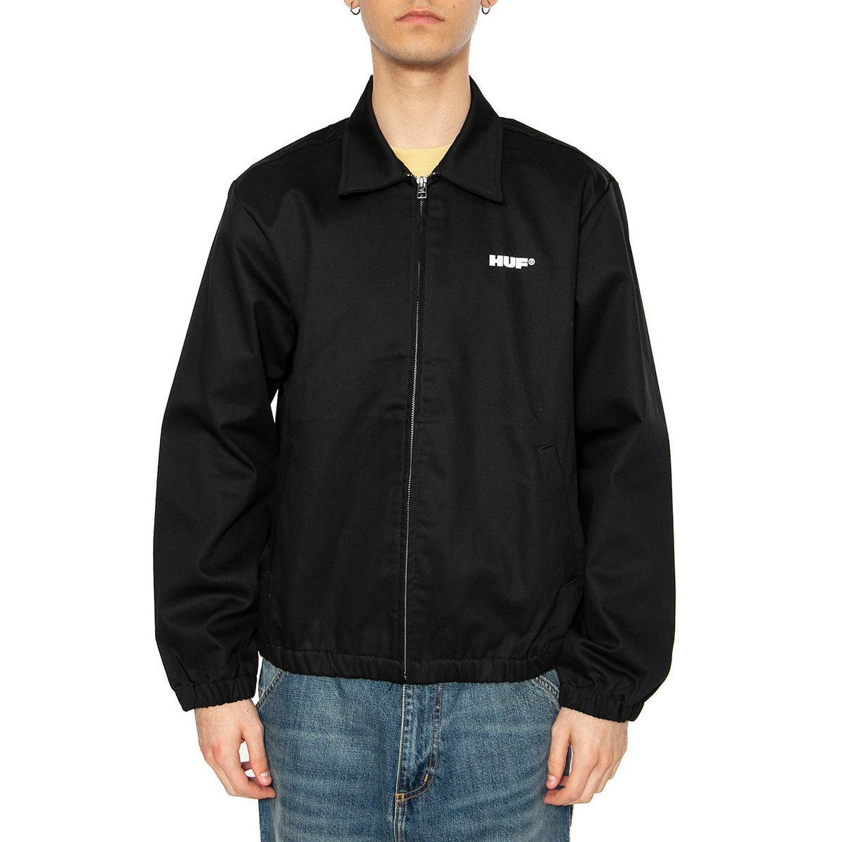 Stax Jacket Black - Giacca Uomo Nera JK00460-BLACK . HUF 