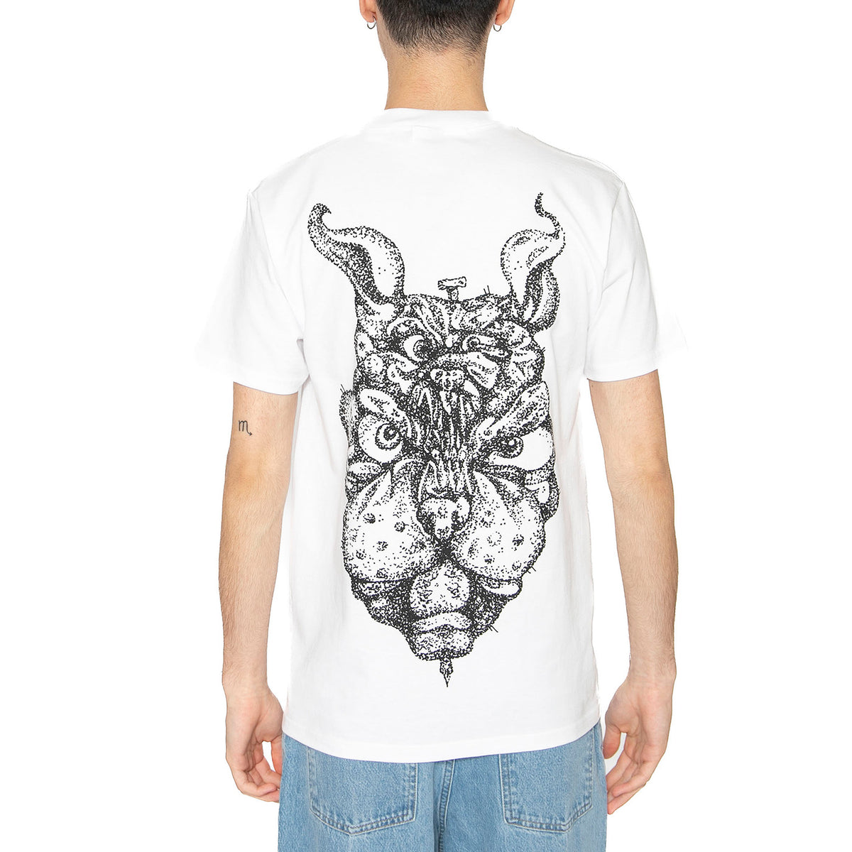 Ferrell S/S Tee White - Maglietta Girocollo Uomo Bianca TS02395-WHITE . HUF 
