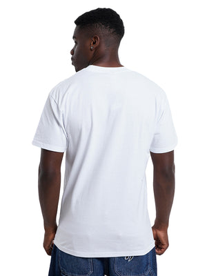 HUF HAVECOOTH T-SHIRT WHITE - Maglietta Girocollo Uomo Bianca TS02408 . HUF 