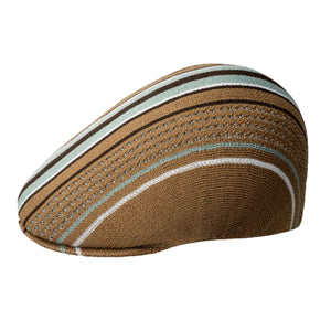 Clubhouse Stripe 507 Tan / Sage Green - Cappellio a Coppola Multicolore K3748-TS241 . KANGOL 