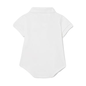 Completo Regalo 001 Baby White Boodysuit - Body Bambino Bianco 4J8412-001 . LACOSTE 