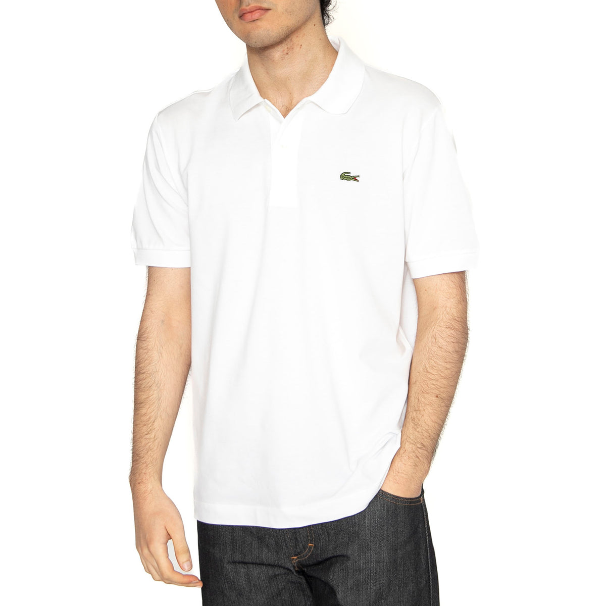 Maglietta M/C 001 Polo Shirt White - Polo Uomo Bianca PH9851-001 . LACOSTE 