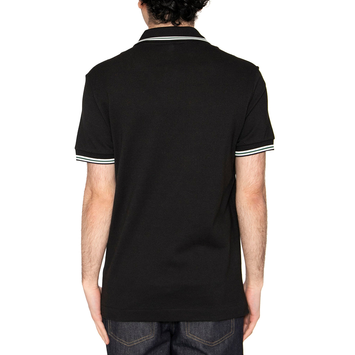 Maglietta M/C 031 Black Polo Shirt - Polo Uomo Nera PH9875-031 . LACOSTE 