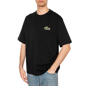 T-Shirt 031 Unisex Black - Maglietta Girocollo Uomo Nera TH2745-031 . LACOSTE 