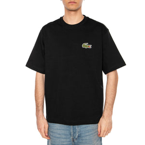T-Shirt 031 Unisex Black - Maglietta Girocollo Uomo Nera TH2745-031 . LACOSTE 