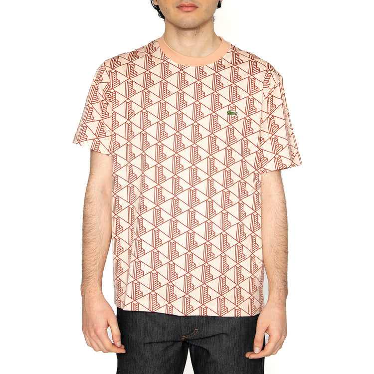 T-Shirt HDI - Maglietta Girocollo Uomo Multicolore TH2831-HDI . LACOSTE 