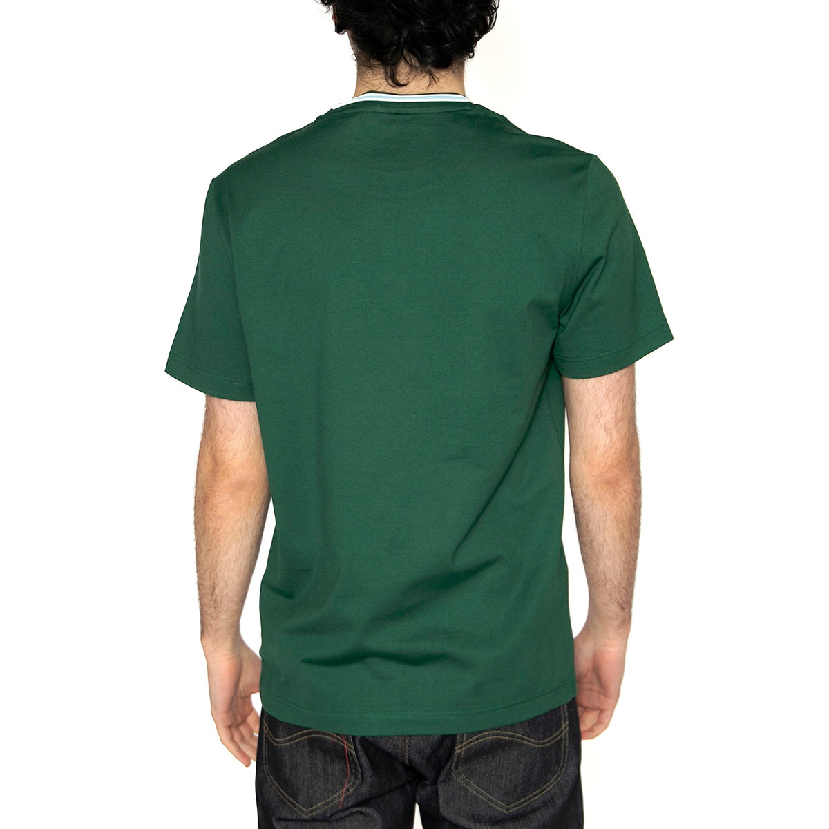 T-Shirt 132 Green - Maglietta Girocollo Uomo Verde TH9903-132 . LACOSTE 