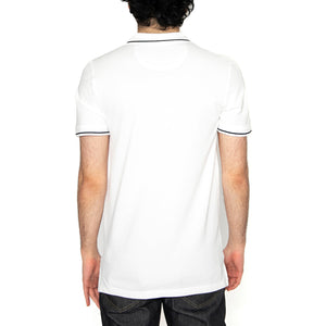 Piquet Polo Bright White - Polo Uomo Bianca 112113712 . LEE 