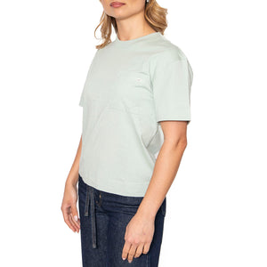 Pocket Tee Soft Sage - Maglietta Girocollo Donna Verde 112363620 . LEE 