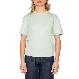Pocket Tee Soft Sage - Maglietta Girocollo Donna Verde 112363620 . LEE 